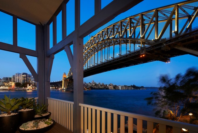 Sydney Pier-One-Sydney-balcony-suite-evening