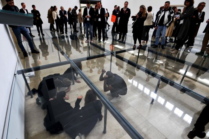 Anne Imhof padiglione tedesco biennale venezia